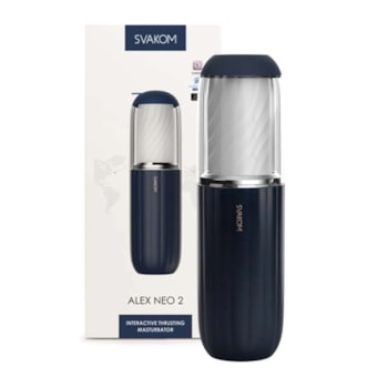 Alex Neo 2 - Masturbador Masculino Ultra Tecnológico Com 7 Modos Estimulantes e Aplicativo de Conexão Mundial