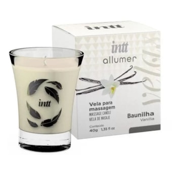 Allumer - Vela Para Massagem Com Hidratante Manteiga de Karité | Aroma: Baunilha