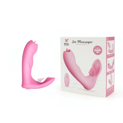 Amanda - Vibrador Ponto G E Clítoris Com 7 Modos De Vibrações E Auto Aquecimento
