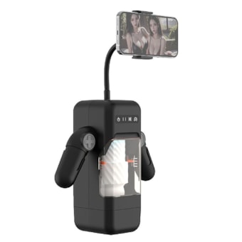 Amovibe - Masturbador Masculino Com 8 Modos de Vai e Vem, 10 de vibração, 2 de aquecimento e Modo Extra Turbo