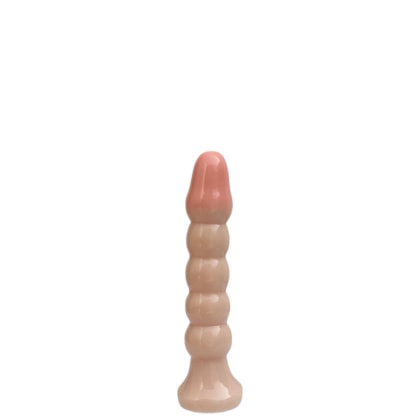 Anal Plug - Plug Anal Com Corpo Boleado e Ventosa | 14,5 x 2,5cm