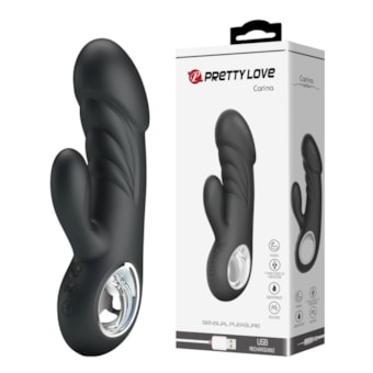 Ansel - Vibrador de Ponto G e Clítoris Com 7 Vibrações Extra Forte