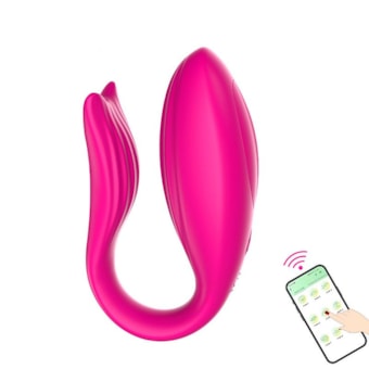 Ariel APP - Vibrador De Casal Com 9 Modos de Vibração e Controle via Aplicativo