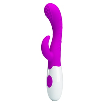 Arthur - Vibrador Rabbit Com 3 Funções de Cutucada no Ponto G e 7 Funções de Vibração no Clítoris