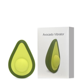 Avocado - Vibrador Recarregável Formato Abacate Com 10 Modos de Vibração