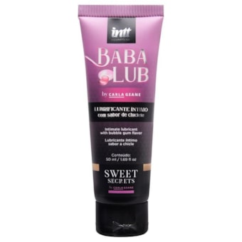 Baba Lub - Gel Lubrificante a Base de Água Com Sabor de Chiclete