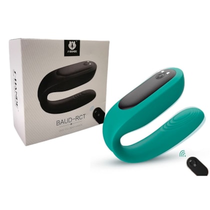Baud-RCT - Vibrador Para Casais com Controle Sem Fio e 9 Vibrações | Verde
