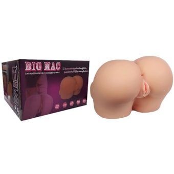 Big Mac - Quadril Feminino Feito em Cyberskin e Tamanho Real com Vagina e Ânus Realistas | 11 Quilos