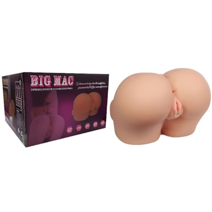 Big Mac - Quadril Feminino Feito em Cyberskin e Tamanho Real com Vagina e Ânus Realistas | 11 Quilos