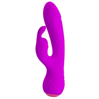 Broderick - Vibrador Flexível de Ponto G e Clitóris Com 12 Funções de Vibração