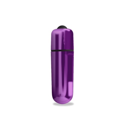 Bullet - Cápsula Com Uma Vibração Massageadora do Clitóris | Roxo Metálico