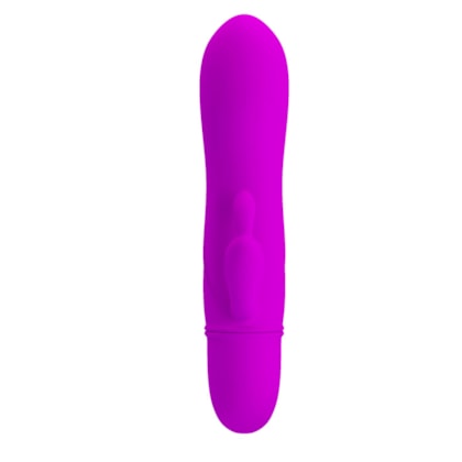 Caesar - Vibrador Ponto G Com Estimulador de Clítoris e 10 Funções de Vibração