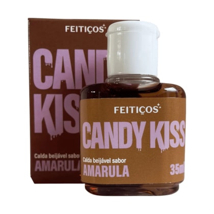 Candy Kiss - Calda Beijável Para Sexo Oral | Sabor: Amarula