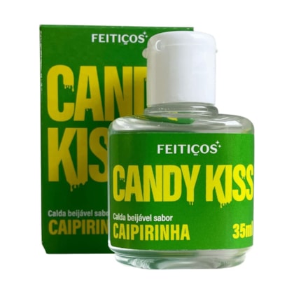 Candy Kiss - Calda Beijável Para Sexo Oral | Sabor: Caipirinha