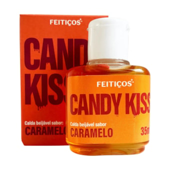 Candy Kiss - Calda Beijável Para Sexo Oral | Sabor: Caramelo