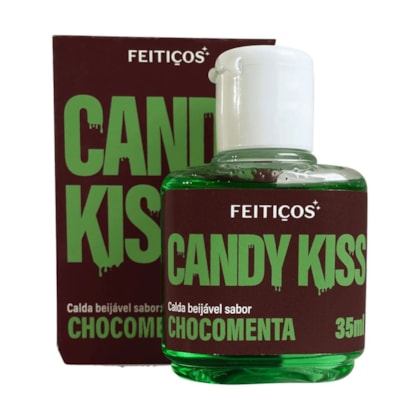 Candy Kiss - Calda Beijável Para Sexo Oral | Sabor: Chocomenta