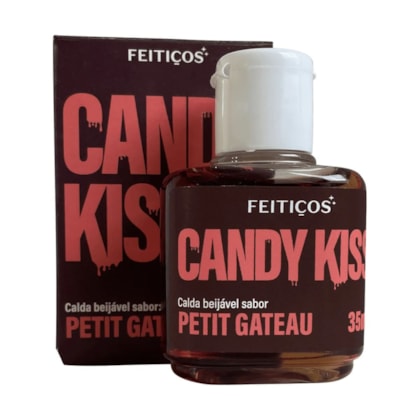 Candy Kiss - Calda Beijável Para Sexo Oral | Sabor: Petit Gateau