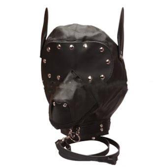 Capuz com Focinho, Orelhas e Guia