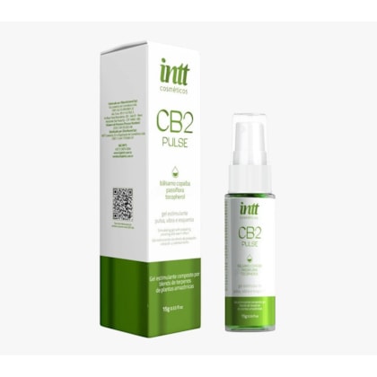 CB2 Pulse - Gel Composto por Terpenos Amazônico Que Pulsa, Vibra e Esquenta