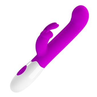 Centaur - Vibrador Ponto G Com Coelho Estimulador do Clítoris e 30 Funções | Roxo