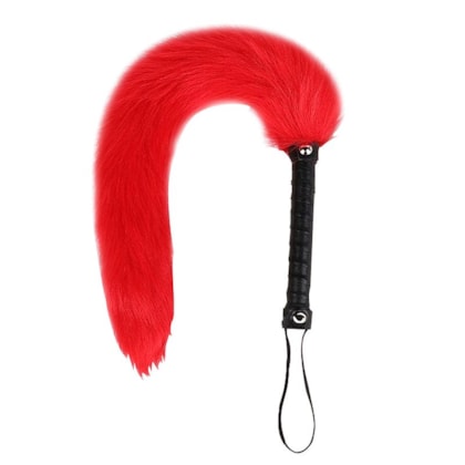 Chicote de Rabo de Raposa Vermelho
