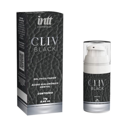 Cliv Black - Gel Anestésico Com Ácido Hialurônico e Menta