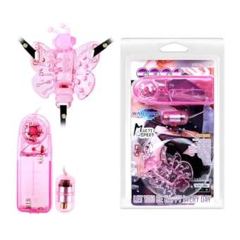 Cock - Estimulador Clitoriano Borboleta com Controle e Vibração Multivelocidade