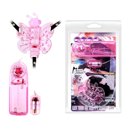 Cock - Estimulador Clitoriano Borboleta com Controle e Vibração Multivelocidade