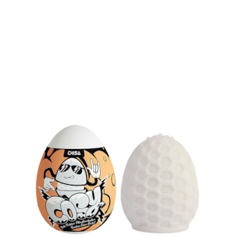 Cosy - Masturbador Egg Com Textura Interna Hexagonal