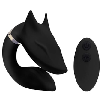Couple Toys - Vibrador de Casal Formato Raposa Com 9 Modos de Vibração e Controle Remoto Sem Fio
