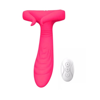 Couple - Vibrador Multifunção Ponto G, Clítoris, Mamilo com 10 Modos de Vibração