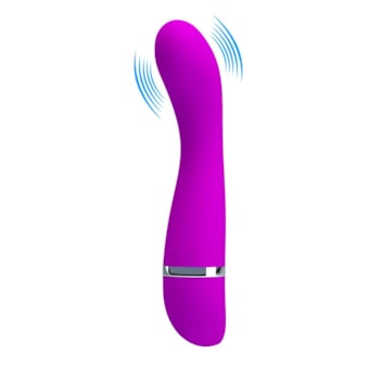 Cvelyn - Vibrador Ponto G Inteiro em Soft Touch Com 30 Modos de Vibração