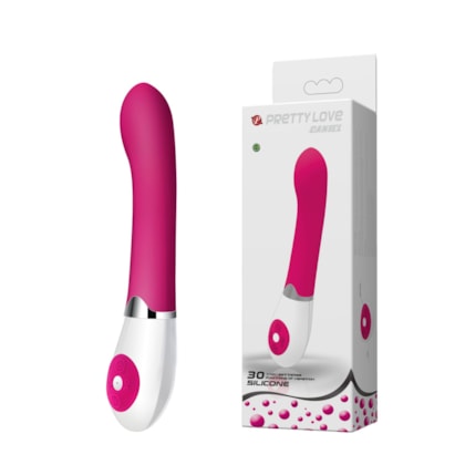 Daniel - Vibrador Ponto G em Silicone SoftTouch com 30 Vibrações