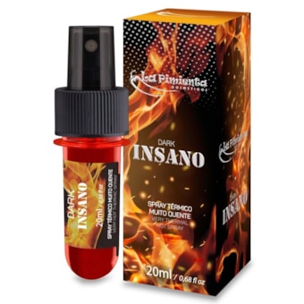 Dark Insano - Spray Excitante Unissex Muito Quente e Picante