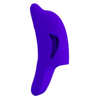 Delphini - Vibrador Dedeira Formato Golfinho Com 10 Modos de Vibração e Função Memória