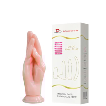Domvs - Prótese em Formato de Mão Para Fisting Com Ventosa | 20,6 x 6,9cm