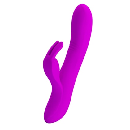 Dylan - Massageador Ponto G Com Vibrador Clitoriano Em Forma de Coelho