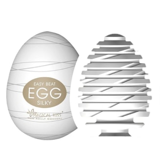 Egg Silky - Masturbador Masculino com Textura Emaranhada