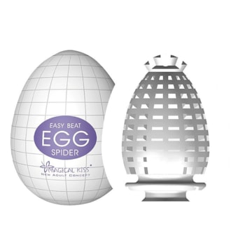 Egg Spider - Masturbador Masculino com Textura de Teia