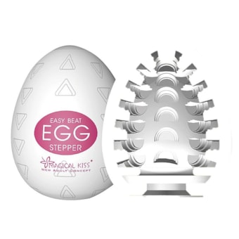 Egg Stepper  - Masturbador Masculino com Textura de Pequenos Triângulos