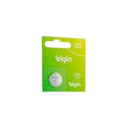Elgin - Bateria Alcalina CR1616 Unitária
