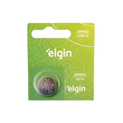 Elgin - Bateria Alcalina CR1620 Unitária
