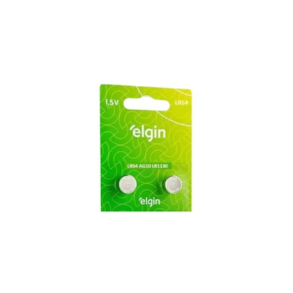 Elgin - Bateria Alcalina LR54/LR1130/AG10 Com 2 Unidades