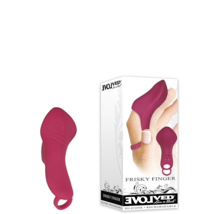 Evolved Frisky Finger - Vibrador Dedeira Com 10 Modos de Vibração à Prova D'água e Submersível