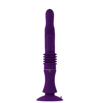 Evolved Hoppy Ending - Vibrador Rabbit Com 7 Funções de Vibração e 3 de Vai e Vem à Prova D'água e Submersível