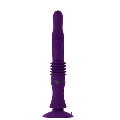 Evolved Hoppy Ending - Vibrador Rabbit Com 7 Funções de Vibração e 3 de Vai e Vem à Prova D'água e Submersível