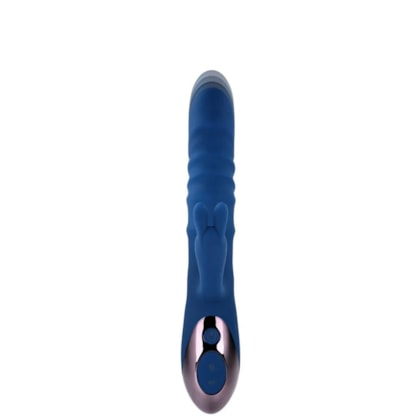 Evolved The Ringer - Vibrador Rabbit Vai e Vem Com Dois Anéis Internos Poderosos à Prova D'água e Submersível