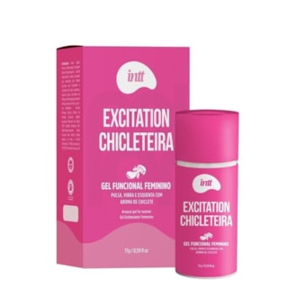 Excitation Chicleteira - Gel Funcional Feminino Que Pulsa, Vibra E Esquenta | Chiclete