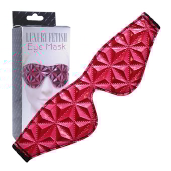 Eye Mask - Venda de Olhos Luxo em Vinil Brilhante Com Alto Relevo