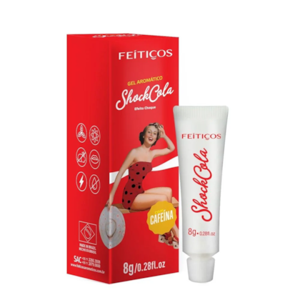 Feitiços Aromáticos - Shock Cola Gel Beijável Com Efeito Eletrizante